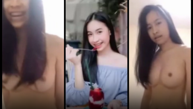 คลิปหลุดไลฟ์ สาววัยรุ่นน่ารักใสๆโชว์หุ่นอวดของดีหีเบ้อเร้อเด็กมากคนนี้